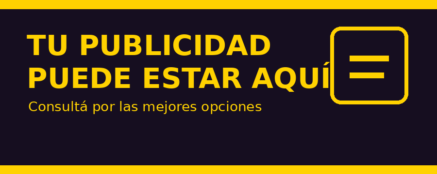 Tu publicidad puede estar aquí